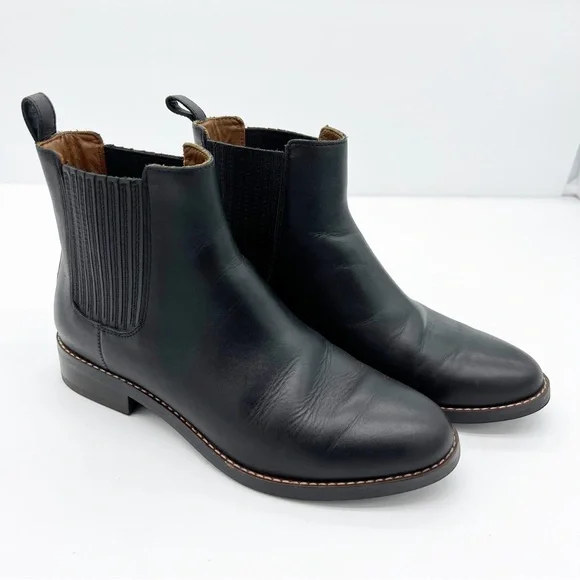 Thursday Everyday Black Chelsea Boots - Picture 11 of 13